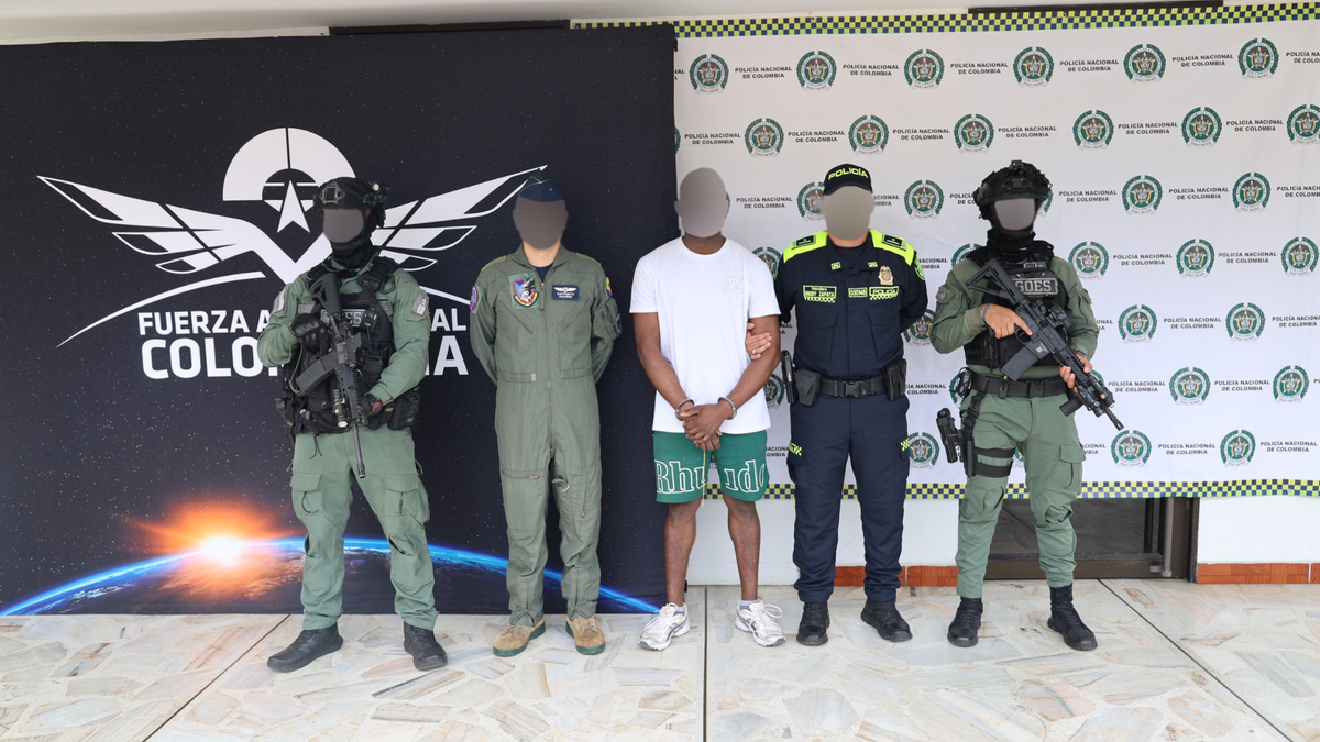 En las últimas horas fue capturado alias Huevo Rucio en la ciudad de Cali.