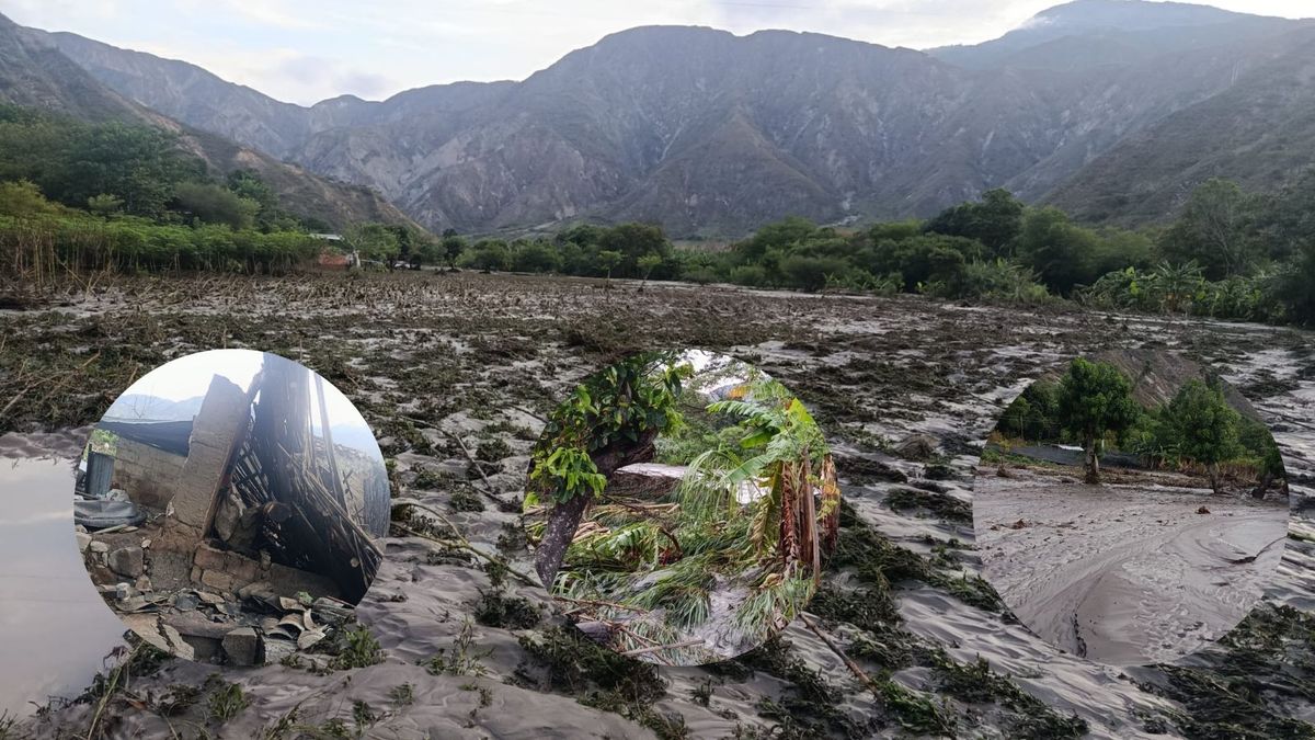 Inundación en la vereda San Miguel