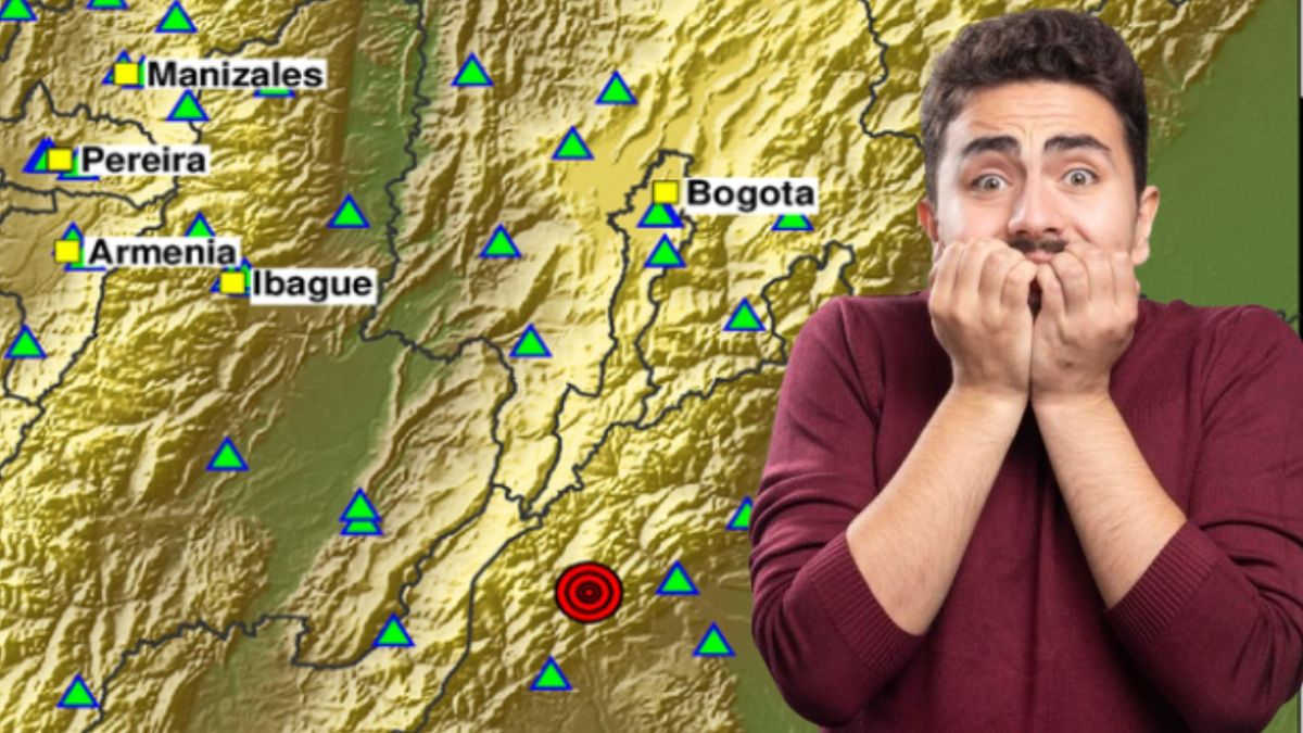 Sismos en Colombia - hombre asustado