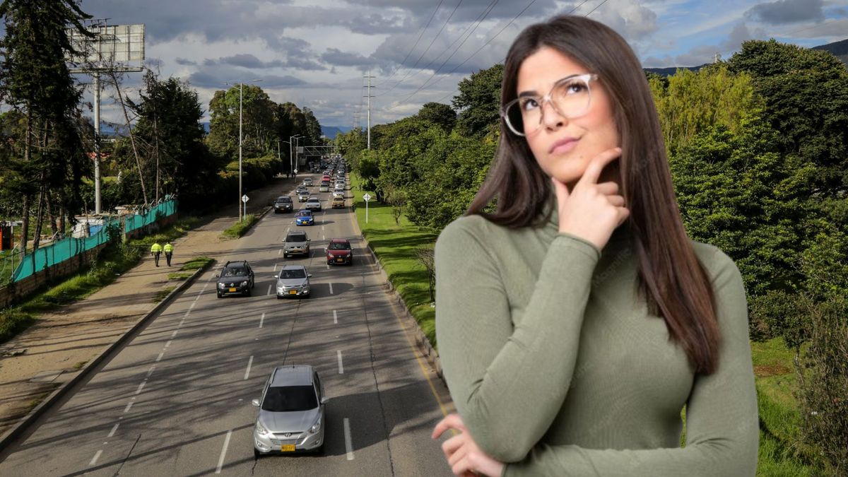 Vía de Bogotá - mujer pensativa