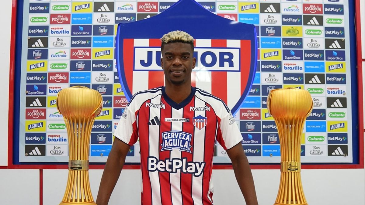Pablo Ortiz en su presentación en el Junior