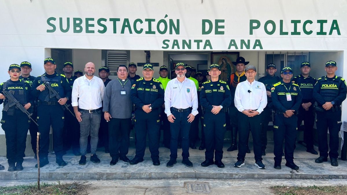 Autoridades de Antioquia inauguran subestación de policía en el municipio de Granada, Antioquia