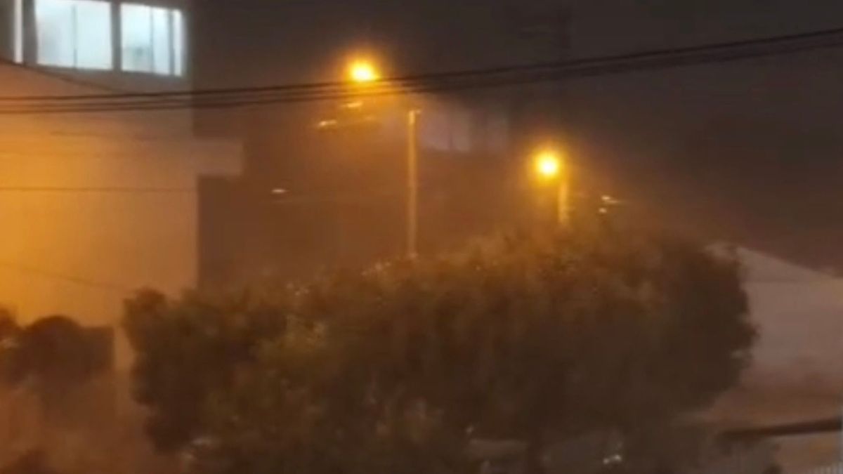 Fuertes lluvias en Montería