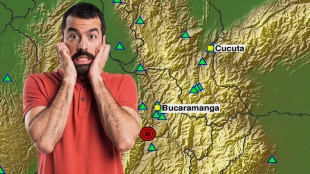 Temblores en Colombia - hombre asustado