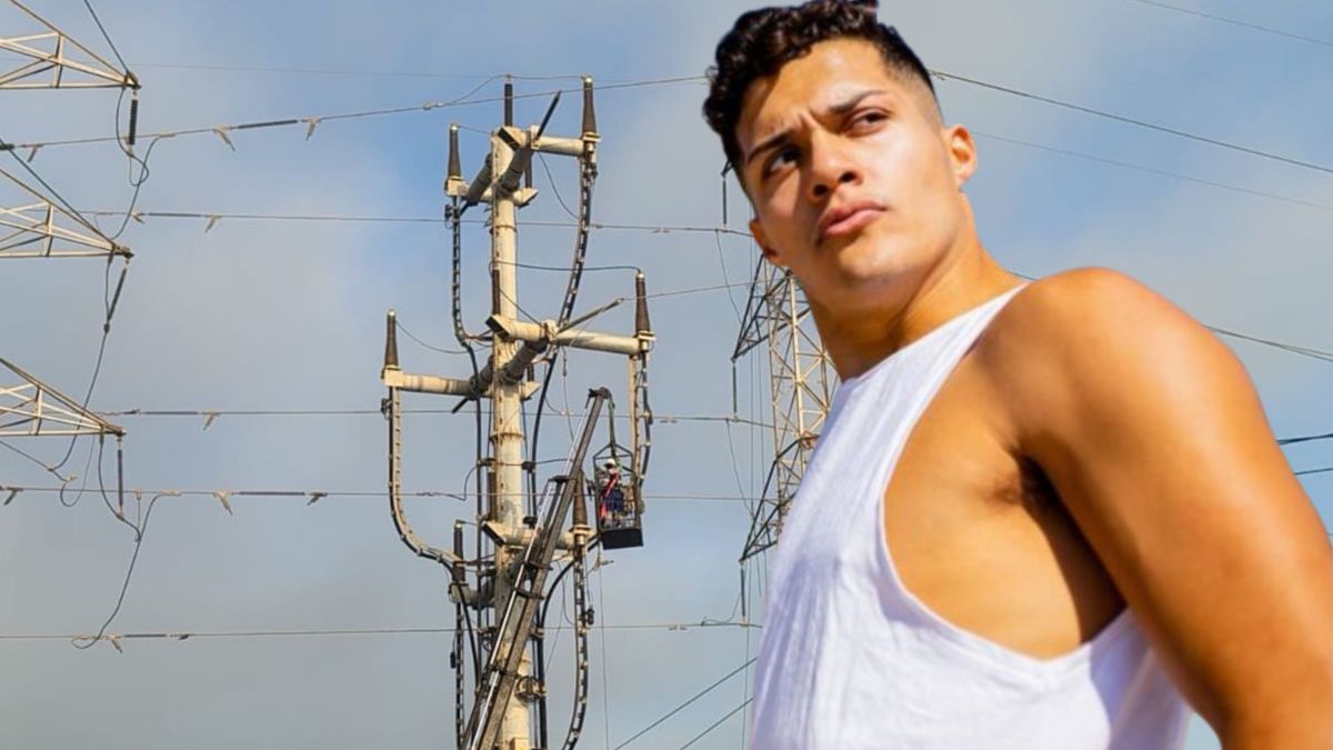 Técnicos de Air-e - hombre con calor