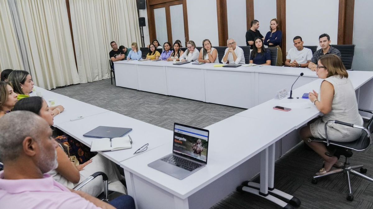 Reunión de gerentes de hospitales del Magdalena con la Gobernadora
