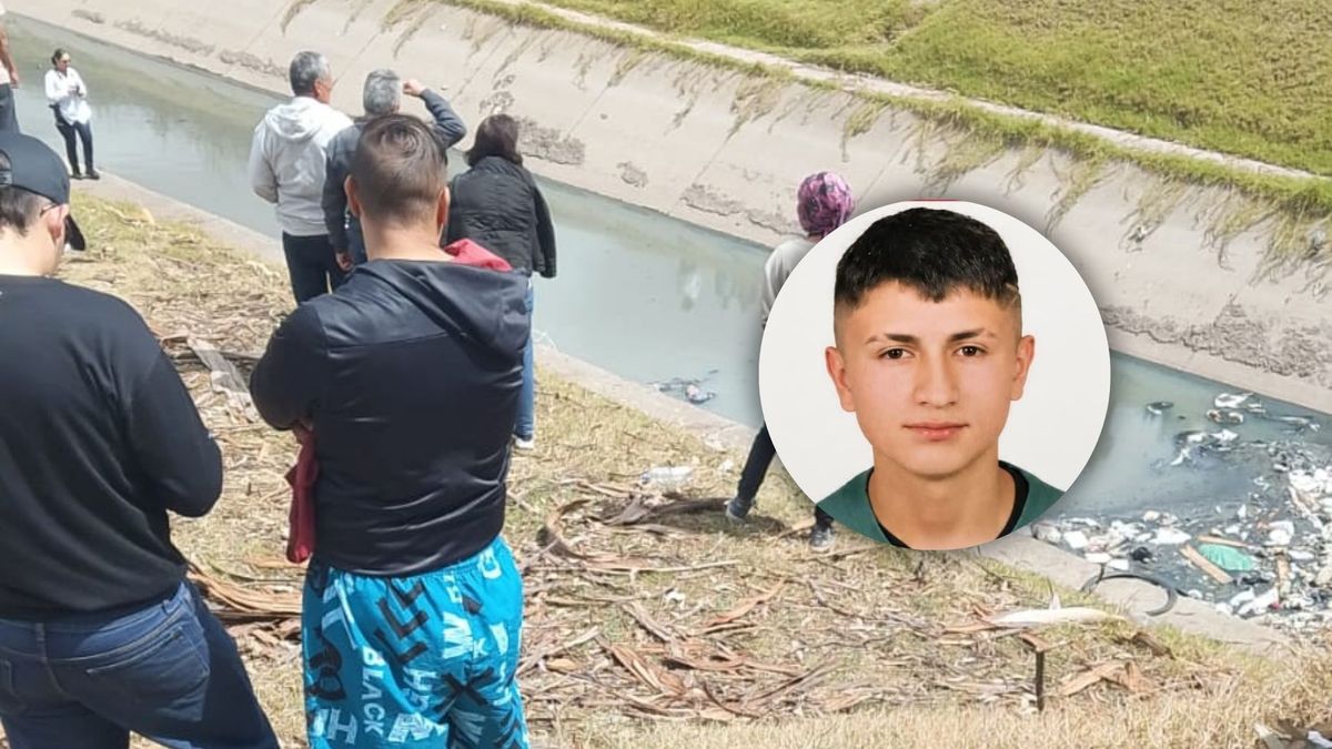 Caño donde encontraron a Harold Daniel García