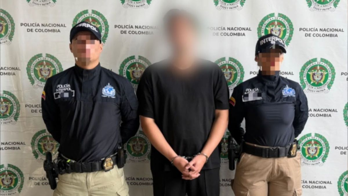 Mexicano capturado por la Interpol en Antioquia