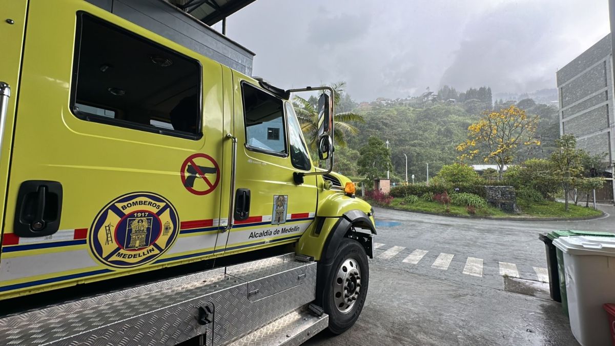 Carro de bomberos de Medellín