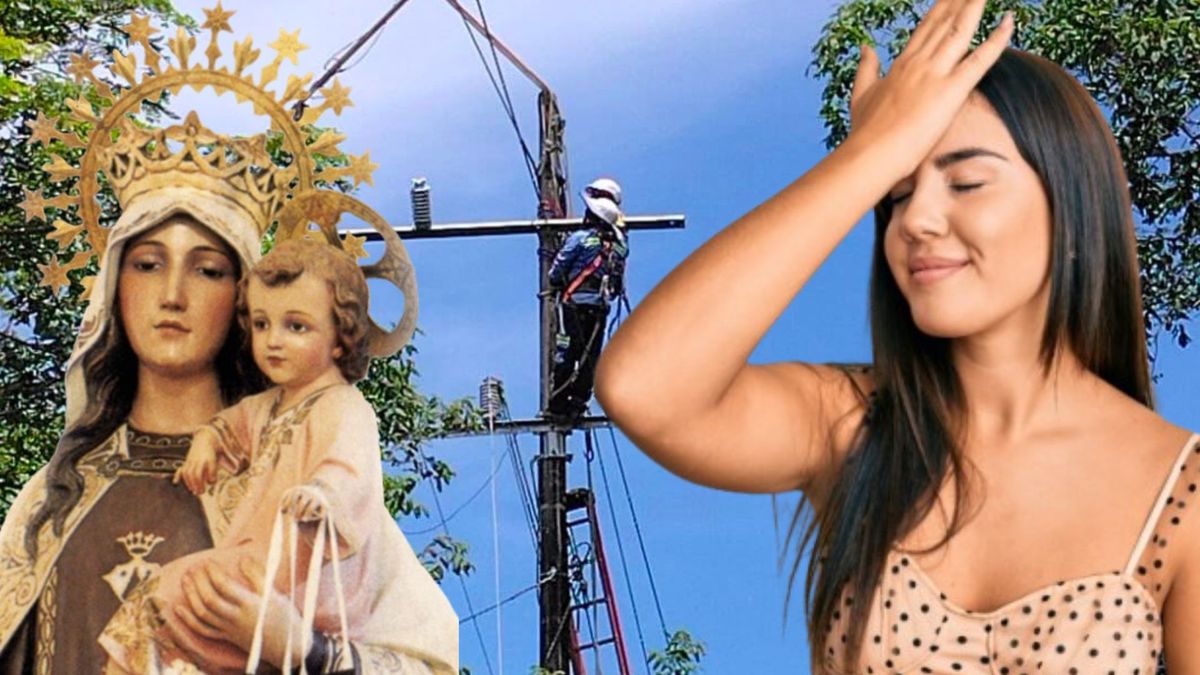 Técnicos de Afinia - Virgen del Carmen - mujer con calor