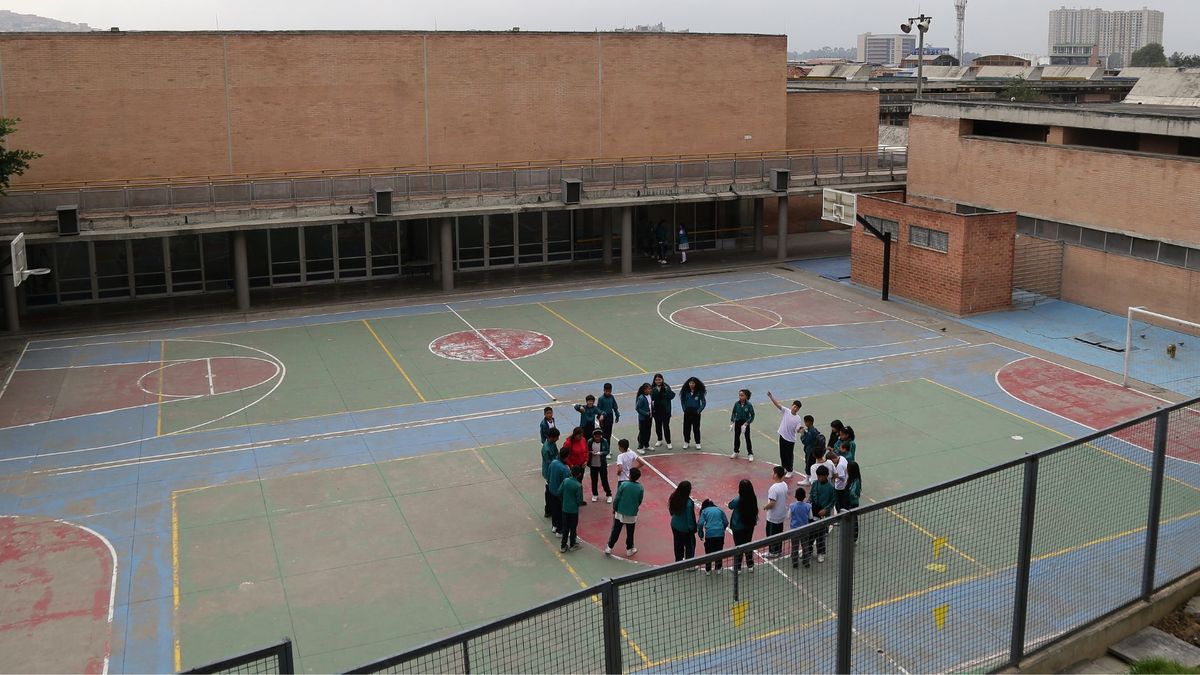 Estudiantes de colegio de Bogotá