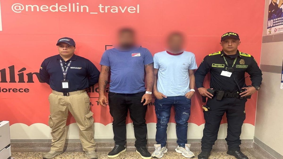 Capturados en el aeropuerto de Rionegro