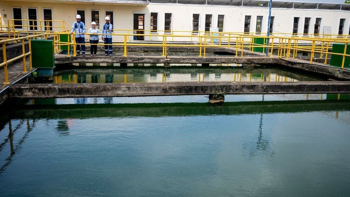 Planta de tratamiento, Aguas de Cartagena
