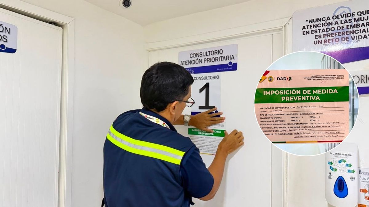 Sellamiento temporal por presuntas irregularidades