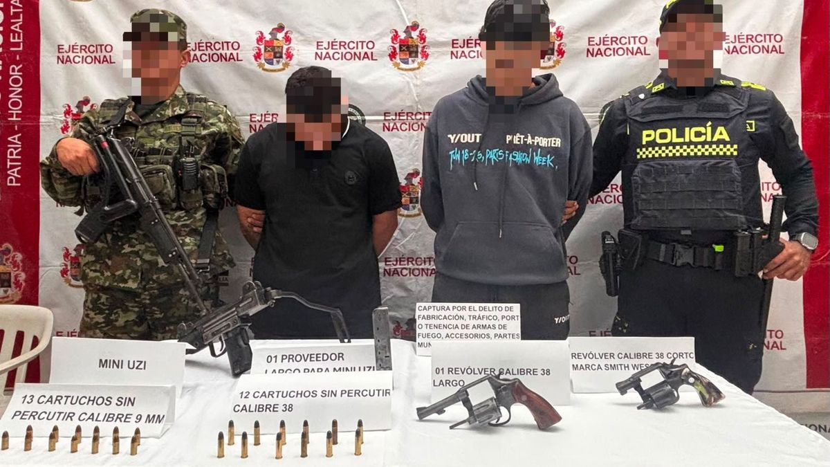 Captura de dos integrantes del Clan del Golfo