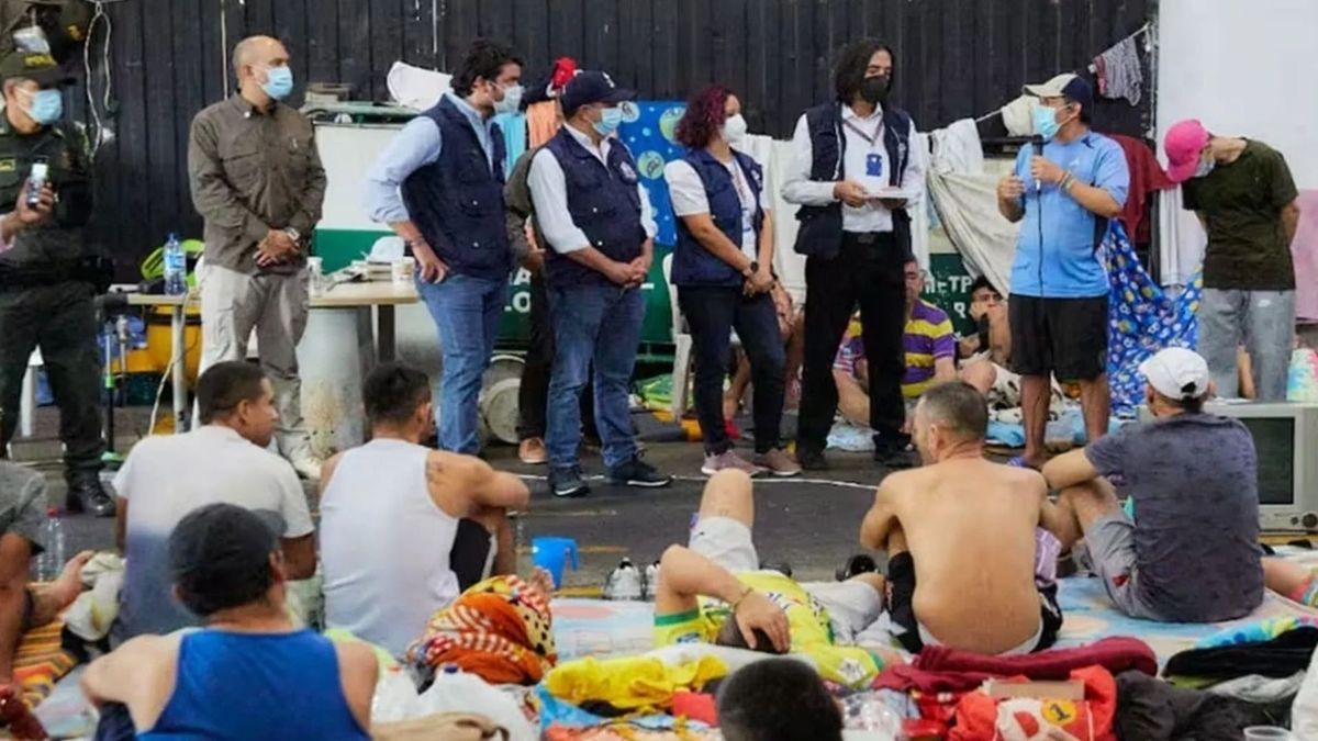 Hacinamiento en estaciones de policía en Bucaramanga