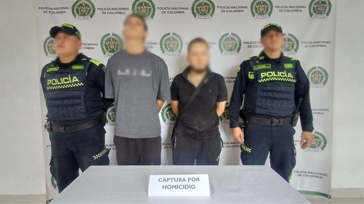 Dos capturados por homicidio