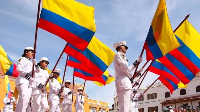 Desfile del 20 de Julio en Cartagena