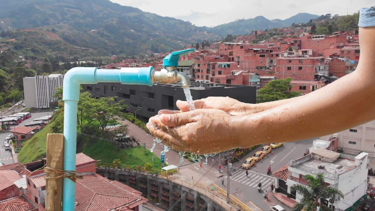 Cortes de agua en Medellín, 21 y 22 de julio de 2026.