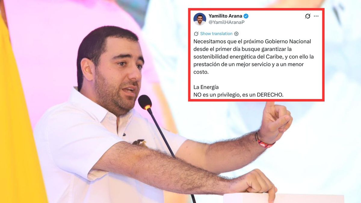 Gobernador de Bolívar pide al Gobierno de Abelardo de La Espriella garantizar la sostenibilidad energética del Caribe