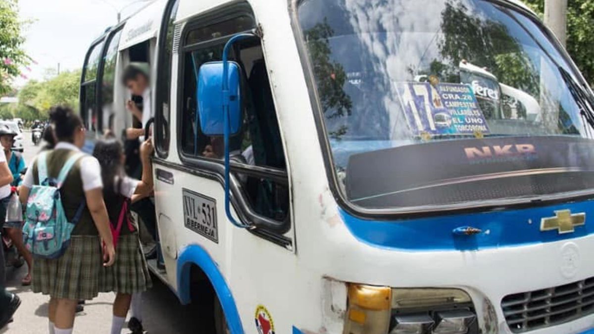 Transporte escolar en Barrancabermeja