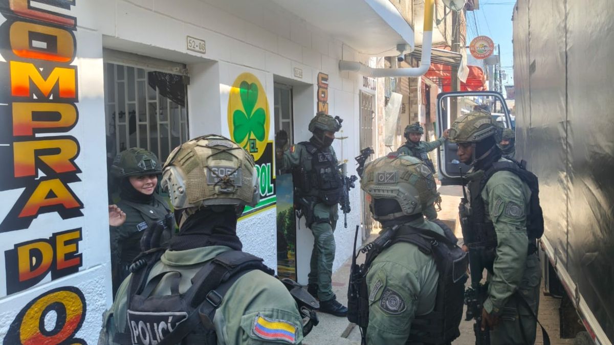 Operativo en el municipio de El Bagre