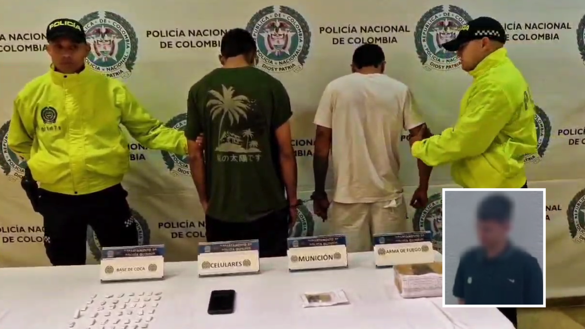 Las capturas se dieron en medio de operativos