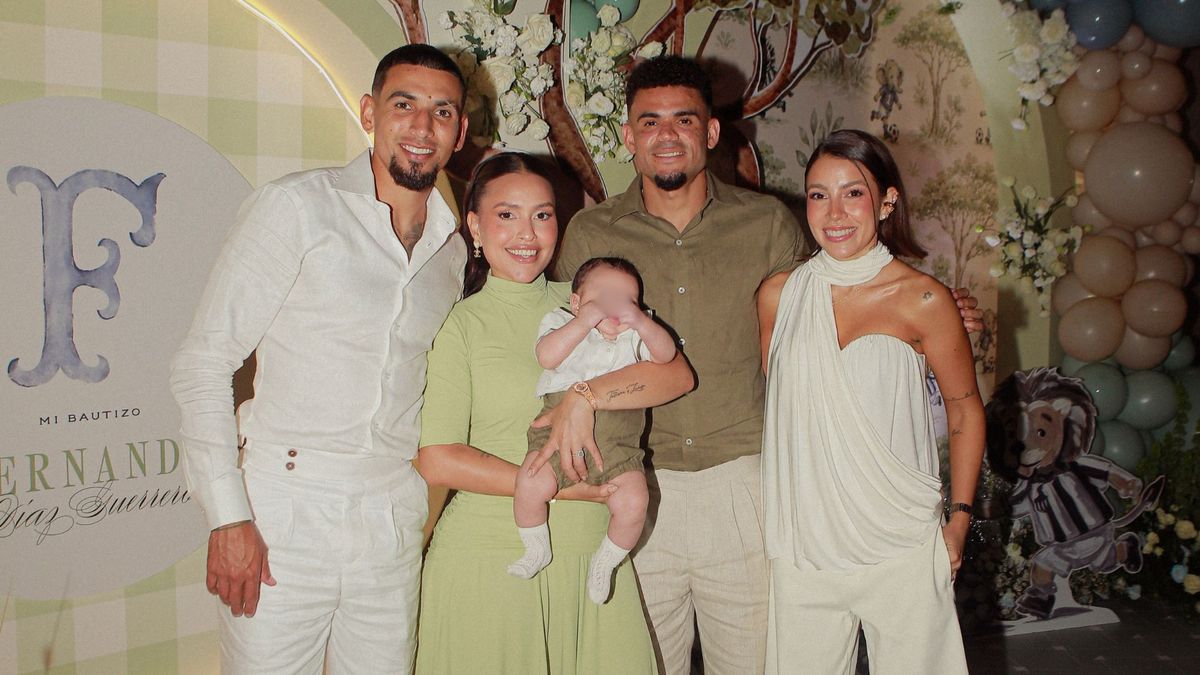 Daniel Muñoz y Lucho Díaz son compadres