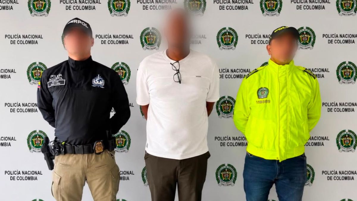 Capo panameño capturado en Medellín