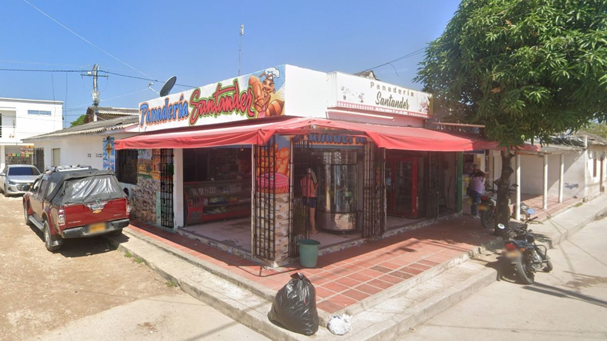 Panadería donde asesinaron a una niña en Polonuevo, Atlántico