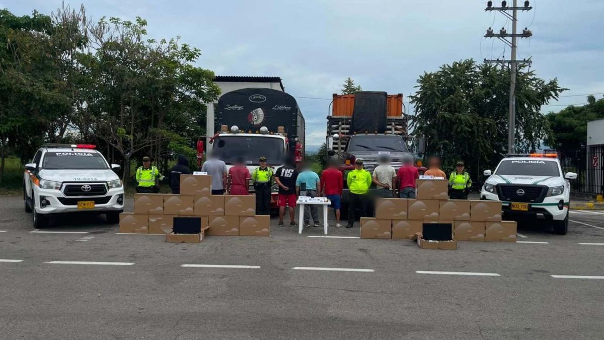 Hurto computadores en Tolima | Camión con computadores | Cargamento de computadores