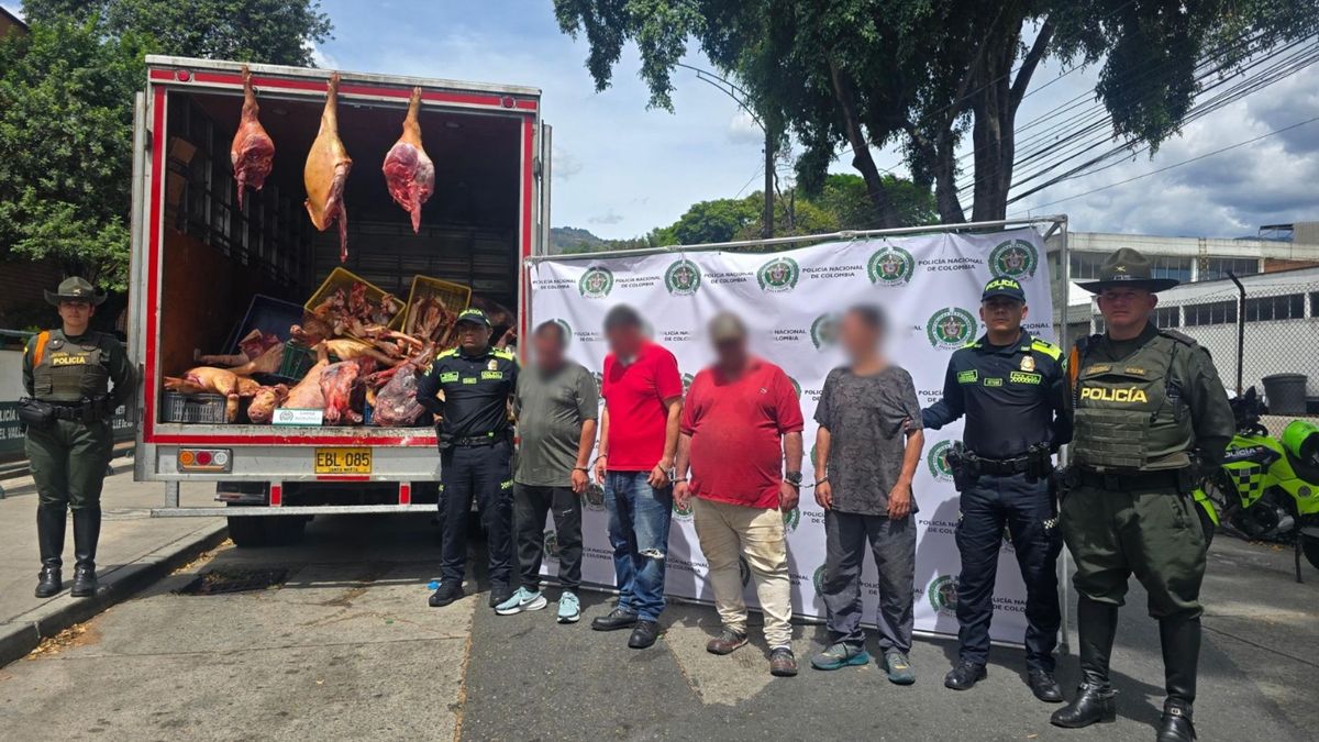 Captura por carne por mal estado en Medellín