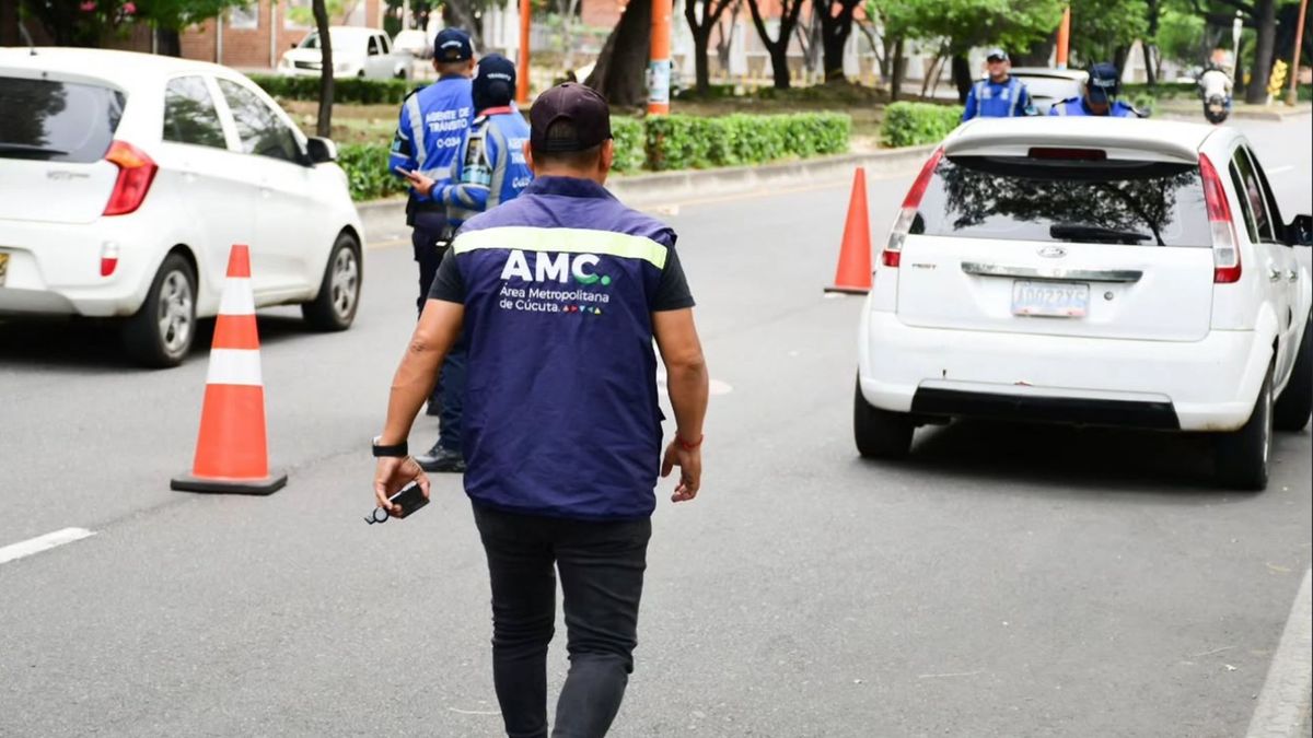 Cúcuta control vehicular