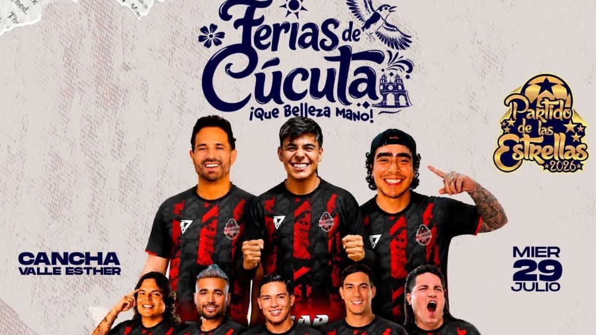 Partido de estrellas - Ferias de Cúcuta 2026