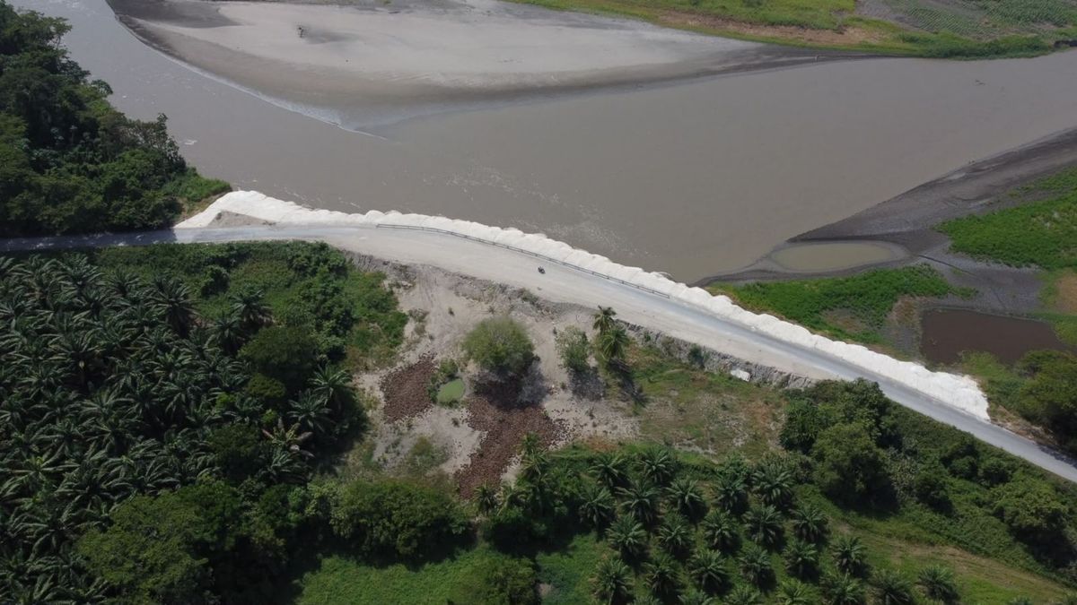 Nueva obra sobre el río Magdalena en el sur de Bolívar protege vía Río Viejo – Cesar