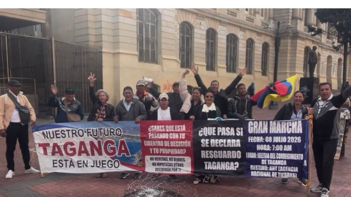 Líderes de Taganga protestan en la Agencia Nacional de Tierras