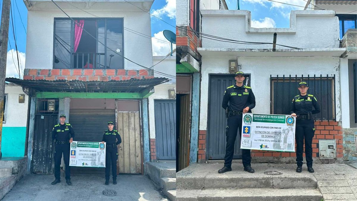 Embargan casas de $300 millones por drogas en Quimbaya, Quindío