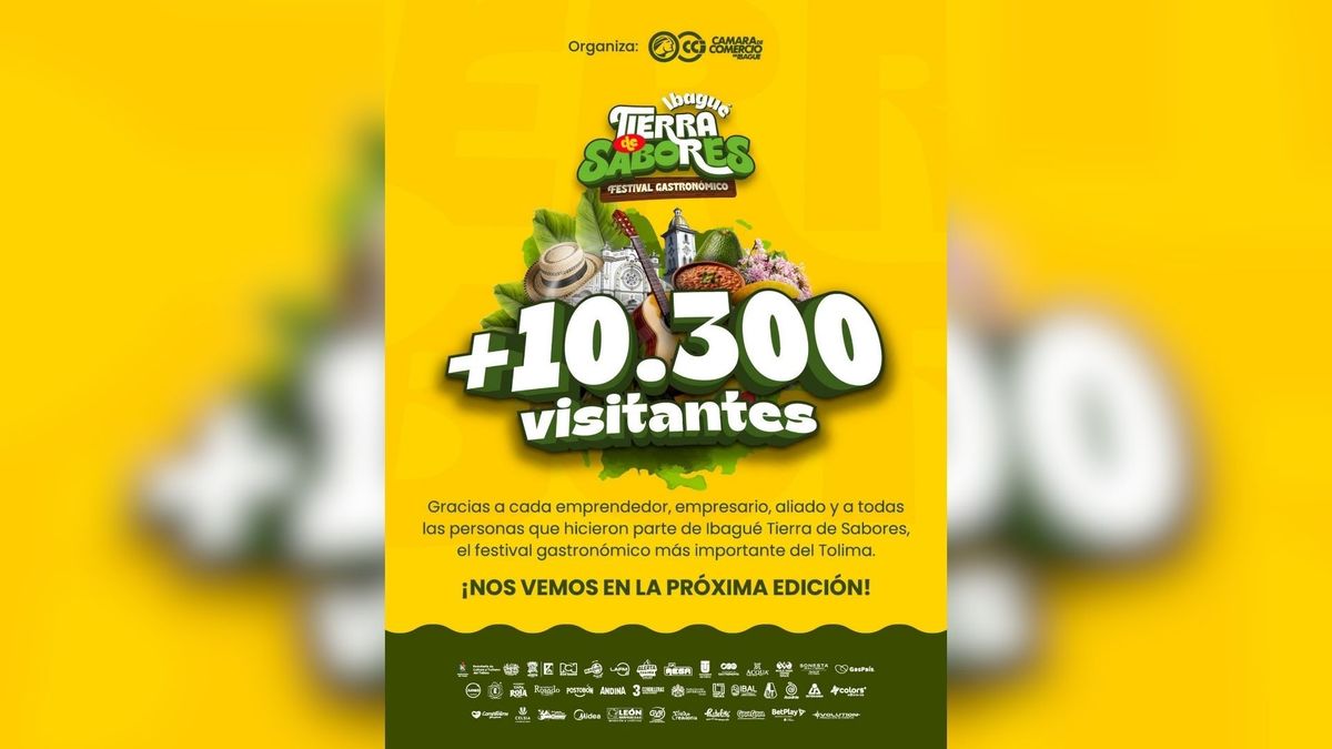 Ibagué Tierra de Sabores 2026 dinamizó la economía