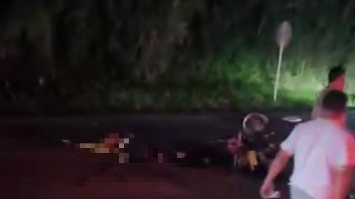 Escena del siniestro en Antioquia.