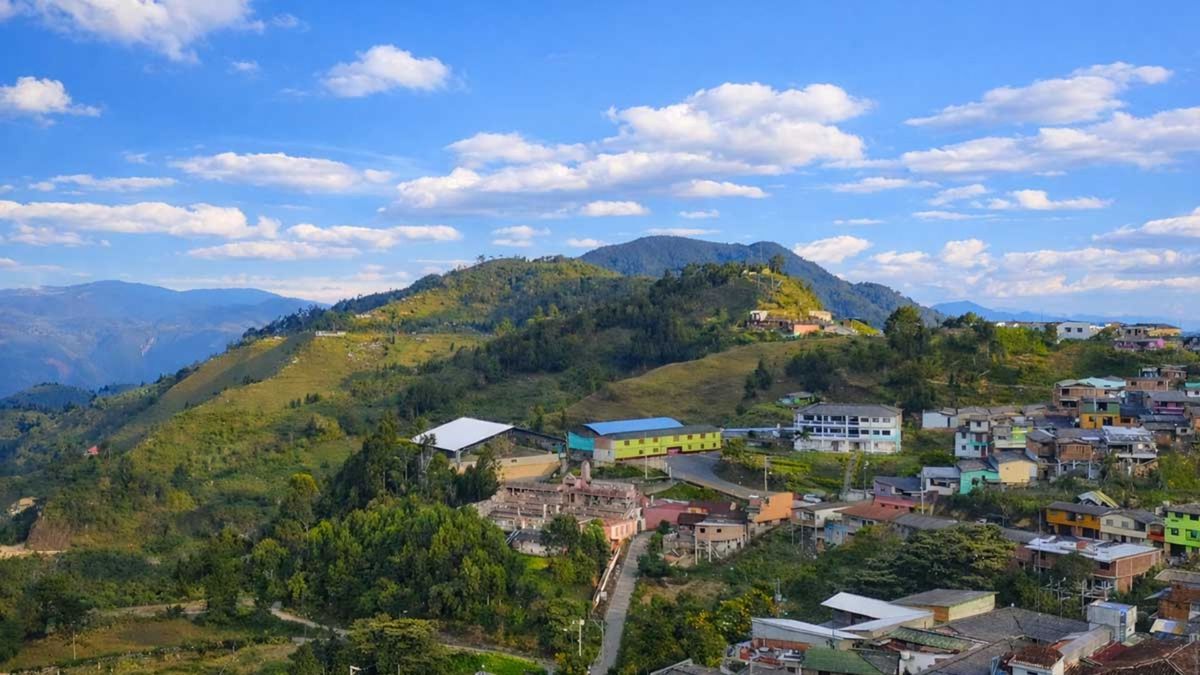 Panorámica Montebello, Antioquia.