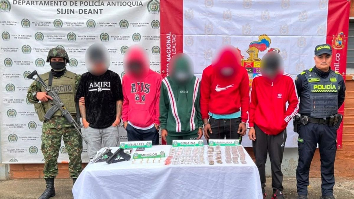 Capturas en Rionegro, Antioquia
