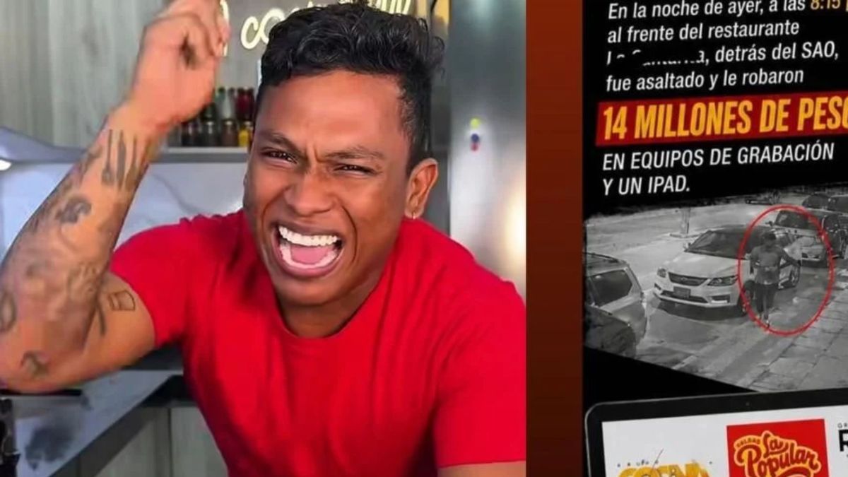 Influenciador cartagenero fue víctima de un millonario hurto