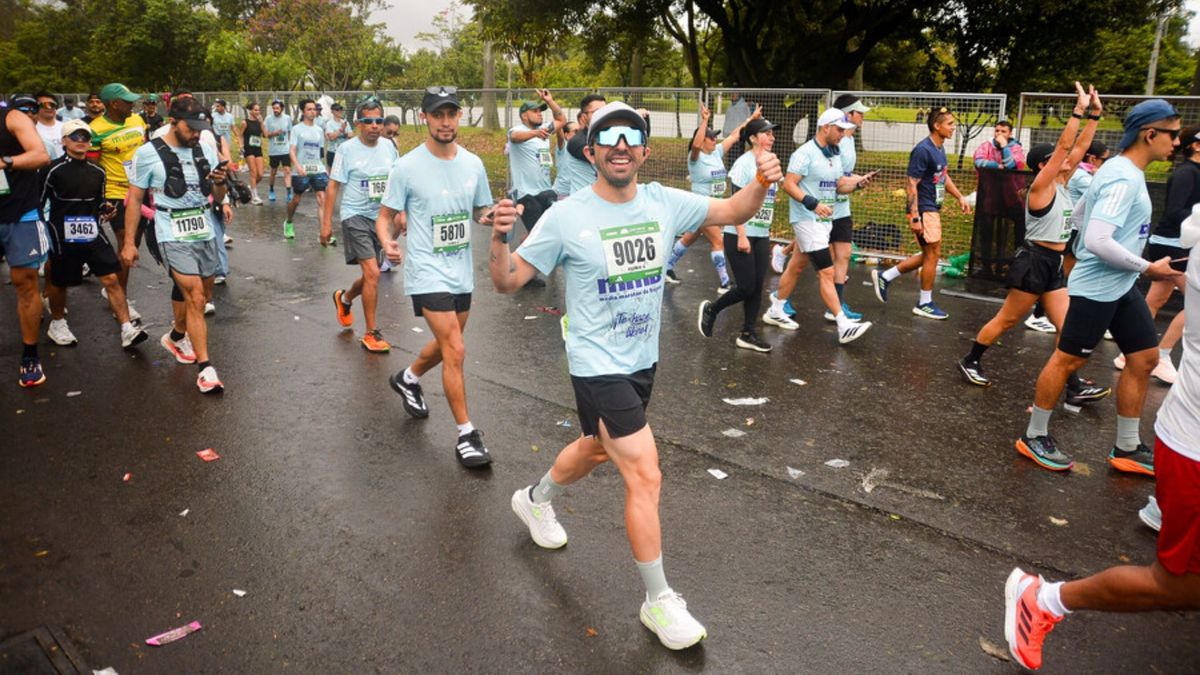 Corredores de la Media Maratón de Bogotá