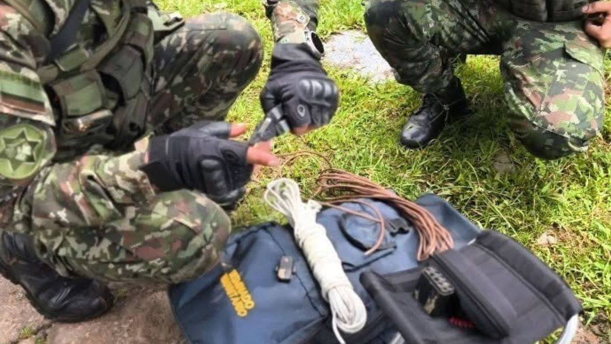 ELN instaló mina cerca a colegio en Risaralda