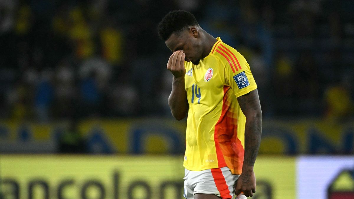 Jhon Jader Durán con la Selección Colombia