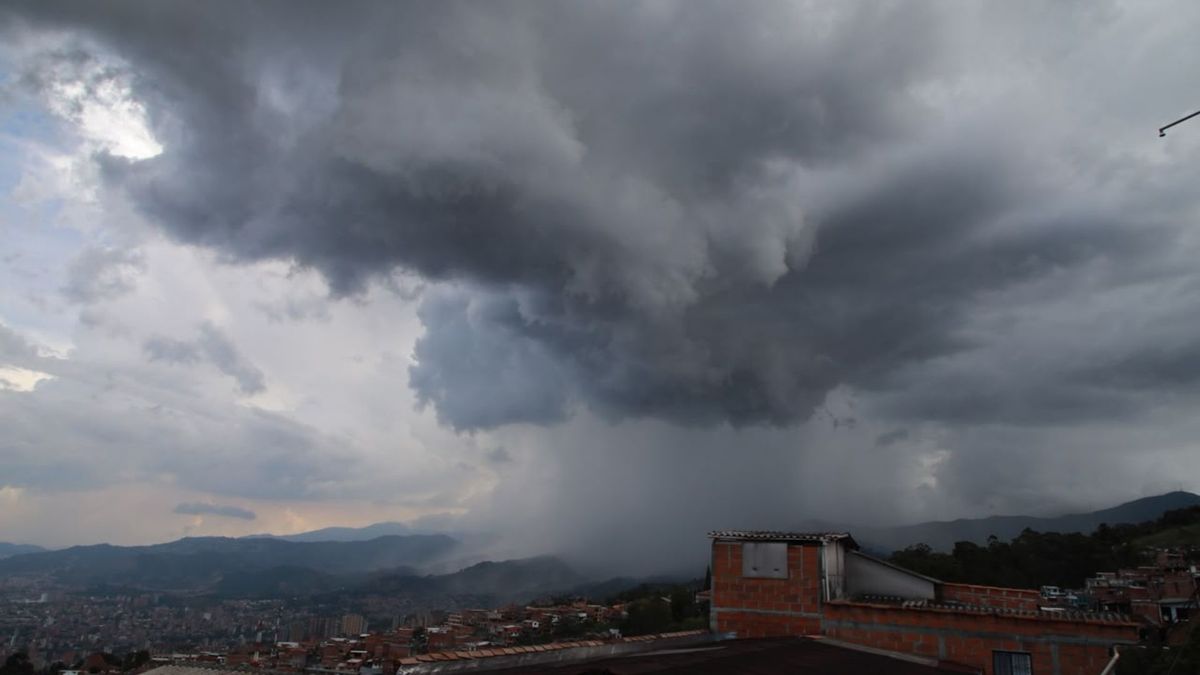 Lluvias en Medellín