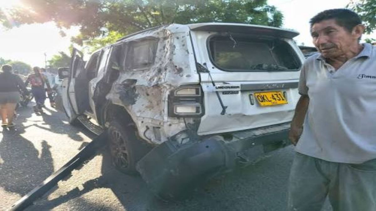 Patrulla de Policía atacada en Puerto Santander