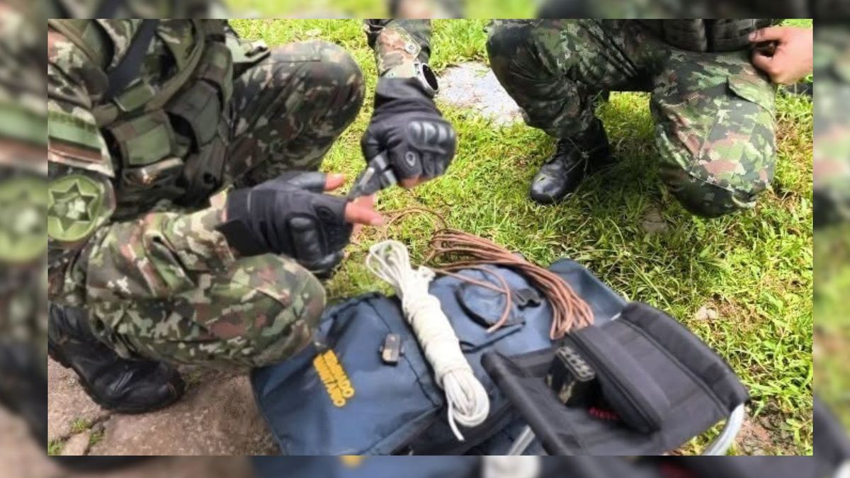Autoridades desactivan mina antipersonal en Pueblo Rico (Risaralda)