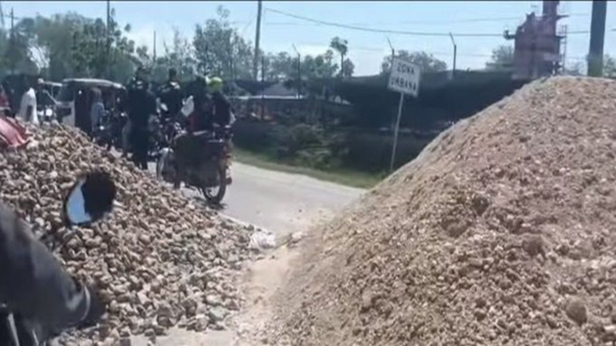 Protesta en Arroyo de Piedra