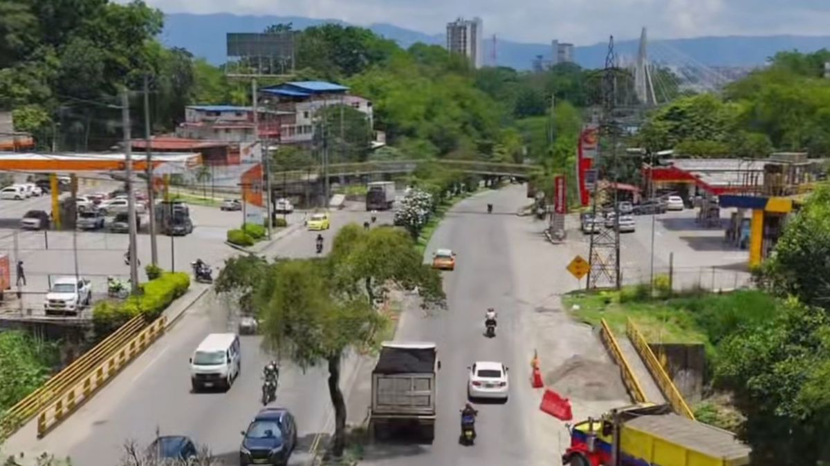 Puente peatonal sector Tiger - Floridablanca